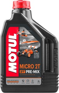 Motul Micro 2T 2-Stroke Model Engine Oil 2 Liter Bottle - 100% synthetic 2-stroke oil for model engines