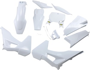 Cycra Replica Plastic Kit White For 19-22 Husqvarna
