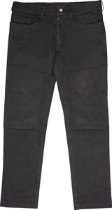 ICON Conductor Jeans Black Men's Size 30 - Relaxed fit riding jeans with impact protection