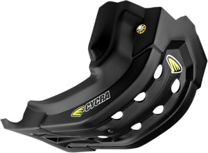 Full Armor Skid Plate Black by Cycra