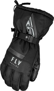 Fly Racing Cascade Gloves Black X-Large - Weatherproof insulated gloves