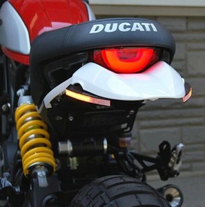 Fender Eliminator Kit Black - Fits 17-24 Ducati Scrambler Desert Sled