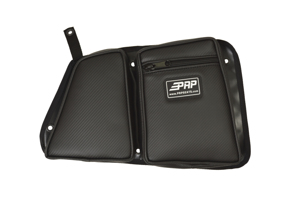 PRP Rear Door Bag with Knee Pad Black Passenger Side For Polaris RZR - Passenger rear door storage and knee pad For Polaris RZR