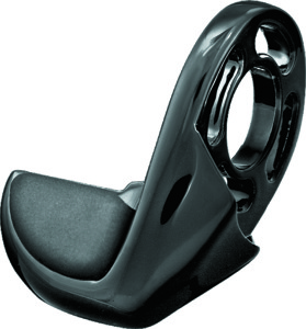 Kuryakyn ISO Throttle Boss Black - Adjustable palm rest for throttle control