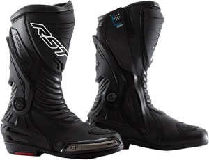 RST Tractech Evo III Waterproof Sport Boots Black Size 9 - Waterproof CE rated riding boots, Size 9