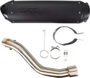 Two Brothers Racing Pan America Slip-On Exhaust Black - Slip-on exhaust for Harley Pan America