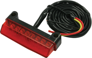 DRC CRF-X Taillight with Red Lens 12V Offroad - Compact LED taillight with red lens for CRF-X