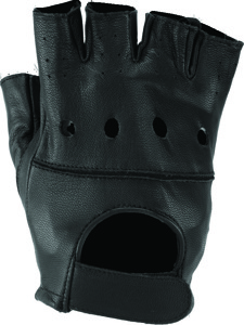 Kuryakyn Diamond Shorty Gloves Black Women's Medium - Women's shorty gloves in black, size medium