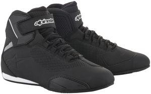 Alpinestars Sektor Vent Shoe Black Size 10.5 Menâ€™s Riding Shoe