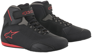 Alpinestars Sektor Vent Shoe Black/Gray/Red Size 10.5 Men's