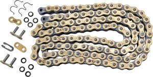 Renthal R3-3 SRS 520 Chain 116 Link Gold Off-Road/Enduro - 116 link 520 SRS chain, gold, for off-road bikes