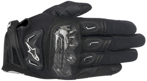 Alpinestars SMX-2 Air V2 Gloves Black - Medium - Medium size, universal fit motorcycle gloves