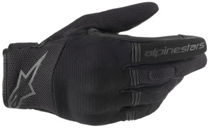 Alpinestars ST Copper Gloves Black Small - Black riding gloves, size Small