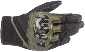 Alpinestars Chrome Glove Black/Forest XL Men's Leather/Textile