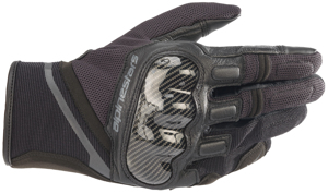 Alpinestars Chrome Gloves Black/Gray Medium - Stylish and durable gloves in Black/Gray