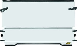 QuadBoss Folding Windshield 0.177" with Hardware Fits 09-22 Mule 4010 4x4