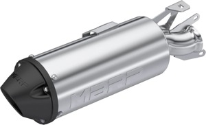 MBRP Slip-On Exhaust with Performance Mufflers For Polaris Hawkeye 325/Sportsman ETX