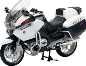 BMW R1200RT-P U.S. Police Bike 1:12 Scale by New Ray Toys