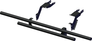 KFI Double Tube Rear Bumper Black Fits 18-24 Polaris Ranger Models