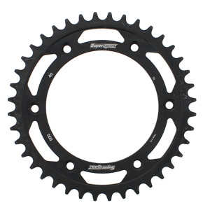 Supersprox 40T Rear Steel Sprocket Black Fits 93-20 KTM Husqvarna Husaberg