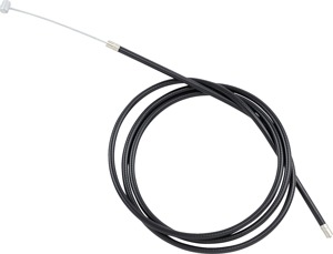 Parts Unlimited Universal Brake Cable 60in Black - Universal 60" brake cable with black housing