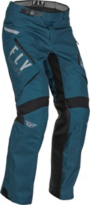 Fly Racing Patrol Over-Boot Pants Slate Blue/Black Size 30 - Offroad over-boot pants in Slate Blue/Black, Size 30