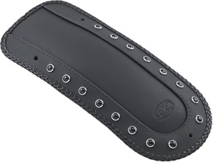 Mustang Motorcycle Fender Bib with Black Studs
