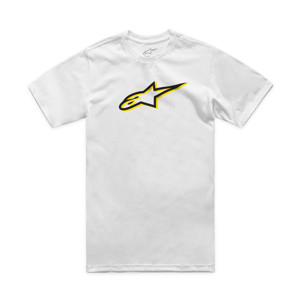 Alpinestars Ageless Shadow CSF Tee White/Black XL - Short sleeve shirt, White/Black, X-Large