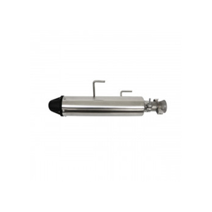 MBRP Power Tech 4 Slip-On Exhaust Silver Fits 14-17 Wildcat Trail