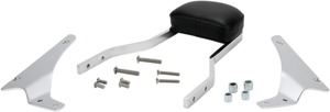 Cobra Chrome 14" Short Sissy Bar with Freedom Pad Fits VTX1300S 03-06