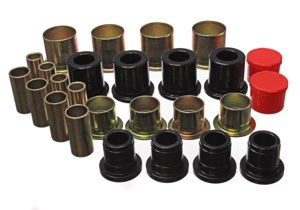 Black Front Control Arm Bushing Set Fits 73-91 Ford Blazer/Denali/Suburban