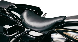 Le Pera Silhouette Solo Seat Black Smooth L-857 Fits 91-96 Dresser