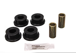 Black Front Frame Shackle Bushing Set Fits 80-98 Ford F-250/F-350 4WD