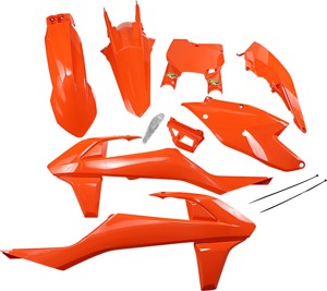 Cycra Replica Plastic Kit Orange For 16-18 KTM 125-450 SX/F XC/F