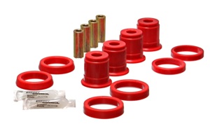 Universal Red Upper Control Arm Bushing Set by Energy Suspension