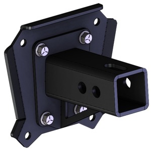 2 in. Receiver Hitch Rear - For 14-17 Polaris RZR XP 1000/ 4/ 16-17 RZR XP Turbo/ 4 w/ 10 mm. Bolt