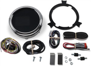 Dakota Digital MLX Series Gauges Chrome Fatbob Speed/Tach MLX-2000