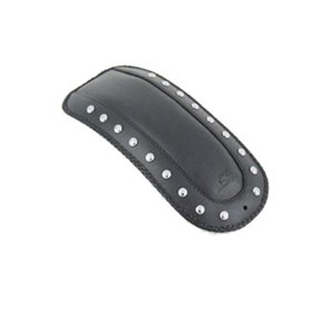 Mustang Black Studded Fender Bib Fits H-D FLSTS