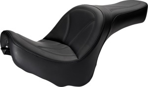 Saddlemen King 2-Up Seat Black For Harley FXSTD/FXSTDI Softail Deuce - 2-up seat for Harley-Davidson FXSTD/FXSTDI Softail Deuce