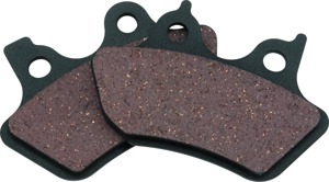 TwinPower Organic Brake Pads Front & Rear Fits 00-07 Softail Dyna XL