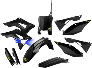 Cycra Complete Powerflow Body Kit Black Fits Honda