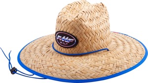 FMF Men's Float Straw Hat Brown One Size