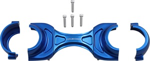 Arlen Ness Method Fork Brace Blue Fits 2006+ Dyna