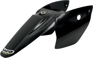 UFO MX Rear Fender Black Fits KTM 65SX 2002-2007