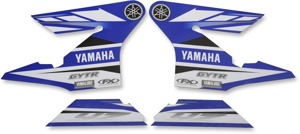 Factory Effex Graphics Blue Kit Fits 2017 Yamaha YZ