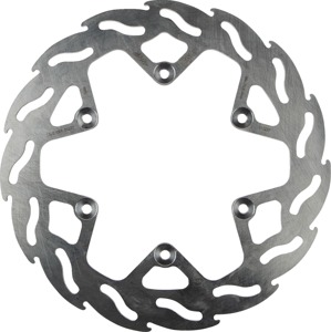 Moto-Master Flame Rear Brake Rotor 245mm For Yamaha YZ/WR Models - CNC machined rear brake rotor For Yamaha YZ/WR