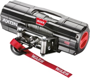 Warn Axon 4500 Winch with Wire Rope â€“ Black