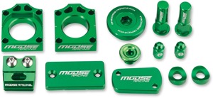 Green Bling Pack by Moose Fits 11-18 Kawasaki KX250F 09-18 KX450F