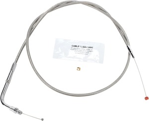 Barnett Clear Coat Throttle Cable 38 in. L