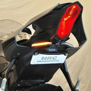 New Rage Cycles Fender Eliminator Kit Black Fits 2015-2024 Yamaha YZF-R1